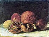 Pomegranates by Gustave Courbet